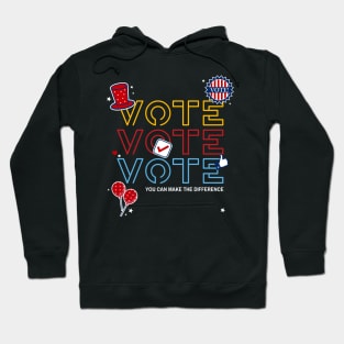 Vote Vote Vote Hoodie